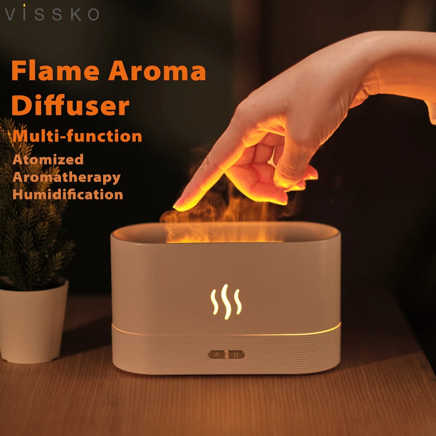 SootheScape Aromatherapy Flame